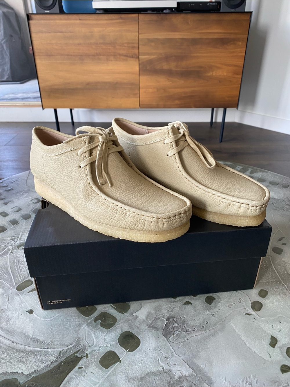 Clarks x Supreme Reflective Wallabee